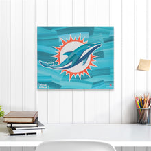 Load image into Gallery viewer, Miami Dolphins 16" x 20" Embellished Giclee