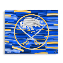 Load image into Gallery viewer, Buffalo Sabres 16" x 20" Embellished Giclee