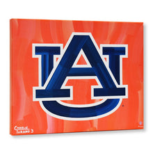 Load image into Gallery viewer, Auburn Tigers Tide 16" x 20" Embellished Giclee