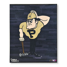 Load image into Gallery viewer, Purdue Boilermakers 16" x 20" Embellished Giclee (Pete)