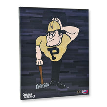 Load image into Gallery viewer, Purdue Boilermakers 16" x 20" Embellished Giclee (Pete)