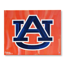 Load image into Gallery viewer, Auburn Tigers Tide 16" x 20" Embellished Giclee