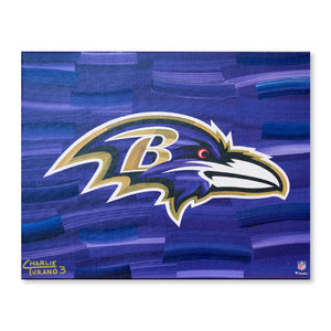 Baltimore Ravens 16" x 20" Embellished Giclee
