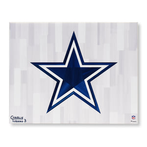 Dallas Cowboys 16" x 20" Embellished Giclee