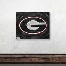 Load image into Gallery viewer, Georgia Bulldogs 16&quot; x 20&quot; Original Artwork (Black)