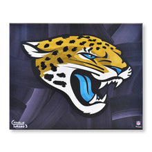 Load image into Gallery viewer, Jacksonville Jaguars 16&quot; x 20&quot; Embellished Giclee