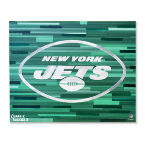 New York Jets 16" x 20" Embellished Giclee