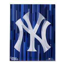 Load image into Gallery viewer, New York Yankees 16&quot; x 20&quot; Embellished Giclee (Navy)