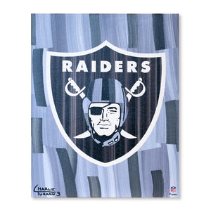 Las Vegas Raiders 16" x 20" Embellished Giclee