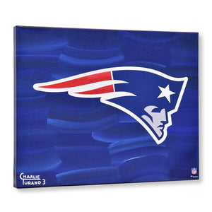 New England Patriots 16" x 20" Embellished Giclee