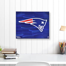 Load image into Gallery viewer, New England Patriots 16&quot; x 20&quot; Embellished Giclee