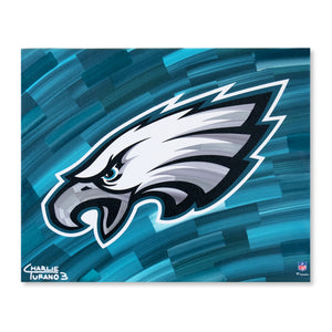 Philadelphia Eagles 16" x 20" Embellished Giclee