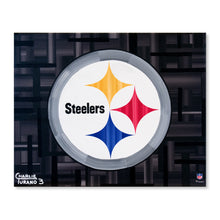 Load image into Gallery viewer, Pittsburgh Steelers 16&quot; x 20&quot; Embellished Giclee