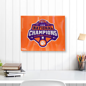 2018 National Champions 16" x 20" Embellished Giclee