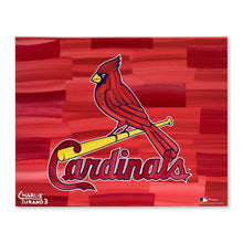 Load image into Gallery viewer, St. Louis Cardinals 16&quot; x 20&quot; Embellished Giclee (Bird)