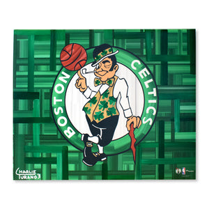 Boston Celtics 16" x 20" Embellished Giclee