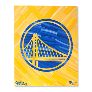 Golden State Warriors 16" x 20" Embellished Giclee