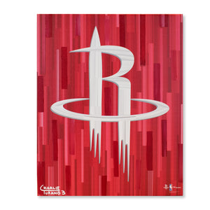 Houston Rockets 16" x 20" Embellished Giclee