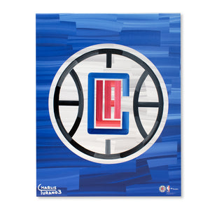 Los Angeles Clippers 16" x 20" Embellished Giclee