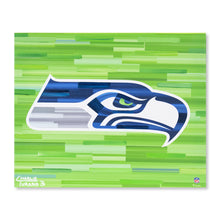 Load image into Gallery viewer, Seattle Seahawks 16&quot; x 20&quot; Embellished Giclee