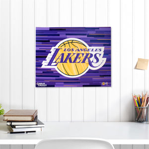 Los Angeles Lakers 16" x 20" Embellished Giclee