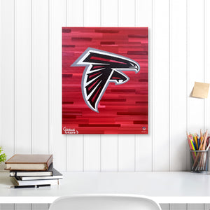 Atlanta Falcons 16" x 20" Embellished Giclee