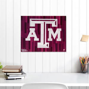 Texas A&M Aggies 16" x 20" Embellished Giclee