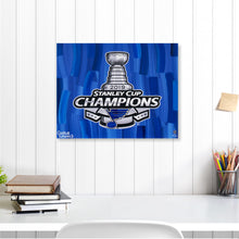 Load image into Gallery viewer, 2019 Stanley Cup Champions 16&quot; x 20&quot; Embellished Giclee
