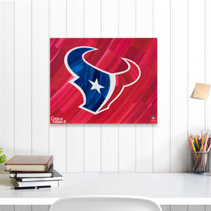 Houston Texans 16" x 20" Embellished Giclee