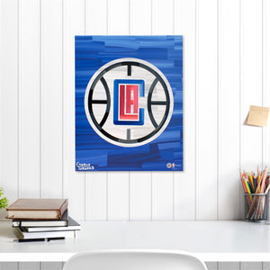 Los Angeles Clippers 16" x 20" Embellished Giclee