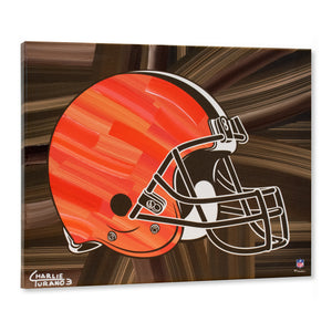 Cleveland Browns 16" x 20" Embellished Giclee