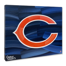 Load image into Gallery viewer, Chicago Bears 16&quot; x 20&quot; Embellished Giclee