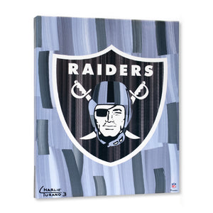 Las Vegas Raiders 16" x 20" Embellished Giclee