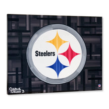 Load image into Gallery viewer, Pittsburgh Steelers 16&quot; x 20&quot; Embellished Giclee
