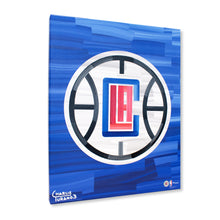 Load image into Gallery viewer, Los Angeles Clippers 16&quot; x 20&quot; Embellished Giclee