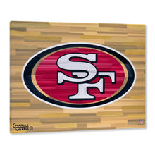 Load image into Gallery viewer, San Francisco 49ers 16&quot; x 20&quot; Embellished Giclee