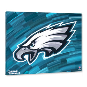 Philadelphia Eagles 16" x 20" Embellished Giclee
