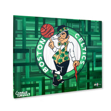 Load image into Gallery viewer, Boston Celtics 16&quot; x 20&quot; Embellished Giclee
