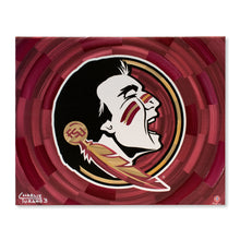 Load image into Gallery viewer, Florida State Seminoles 16&quot; x 20&quot; Embellished Giclee