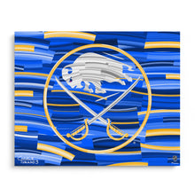 Load image into Gallery viewer, Buffalo Sabres 16&quot; x 20&quot; Embellished Giclee