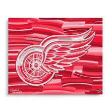 Load image into Gallery viewer, Detroit Red Wings 16&quot; x 20&quot; Embellished Giclee