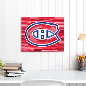 Montreal Canadiens 16" x 20" Embellished Giclee