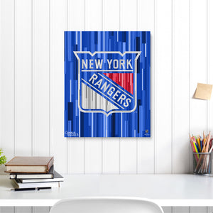 New York Rangers 16" x 20" Embellished Giclee