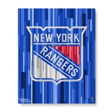 Load image into Gallery viewer, New York Rangers 16&quot; x 20&quot; Embellished Giclee