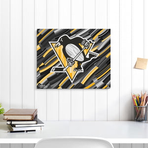 Pittsburgh Penguins 16" x 20" Embellished Giclee