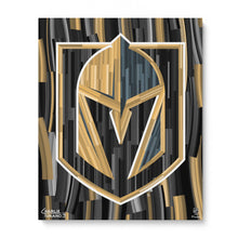 Load image into Gallery viewer, Vegas Golden Knights 16&quot; x 20&quot; Embellished Giclee