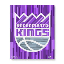 Load image into Gallery viewer, Sacramento Kings 16&quot; x 20&quot; Embellished Giclee