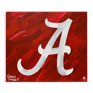 Alabama Crimson Tide 16" x 20" Embellished Giclee