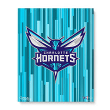 Load image into Gallery viewer, Charolette Hornets 16&quot; x 20&quot; Embellished Giclee