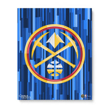 Load image into Gallery viewer, Denver Nuggets 16&quot; x 20&quot; Embellished Giclee